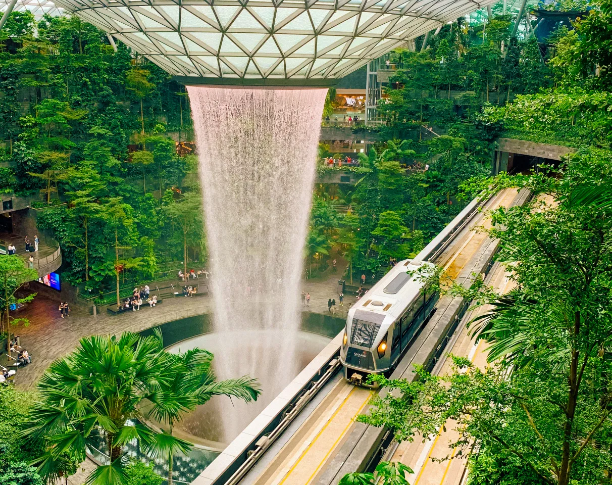 Image of Changi Airport in Singapore
